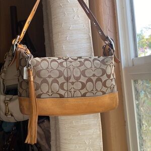 Coach East West Duffle Shoulder Bag